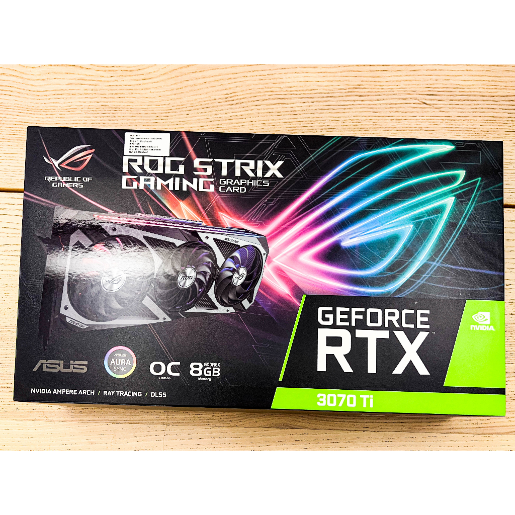 華碩 ASUS ROG STRIX RTX 3070TI O8G GAMING