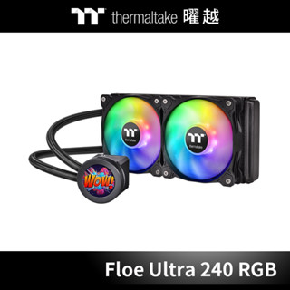 曜越 Floe Ultra 240 RGB 一體式 水冷 散熱器 CL-W349-PL12SW-A