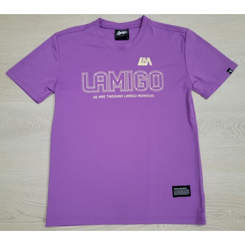 樂天桃猿 Lamigo Monkeys 動紫趴運動短袖上衣