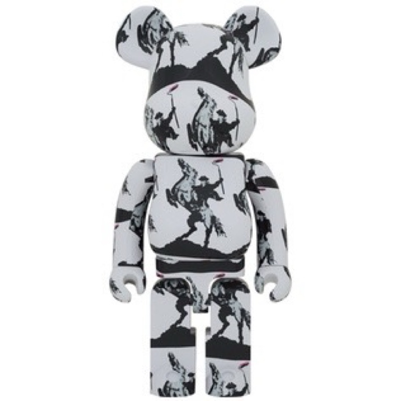 BLS • BE@RBRICK 1000% 公路暴徒 HIGHWAYMAN BANKSY 班克斯 SYNC 庫柏力克熊