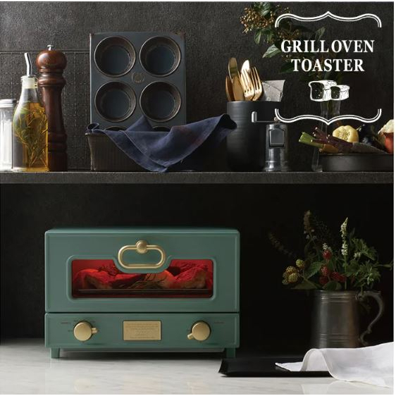 日本Toffy Oven Toaster 電烤箱板岩綠