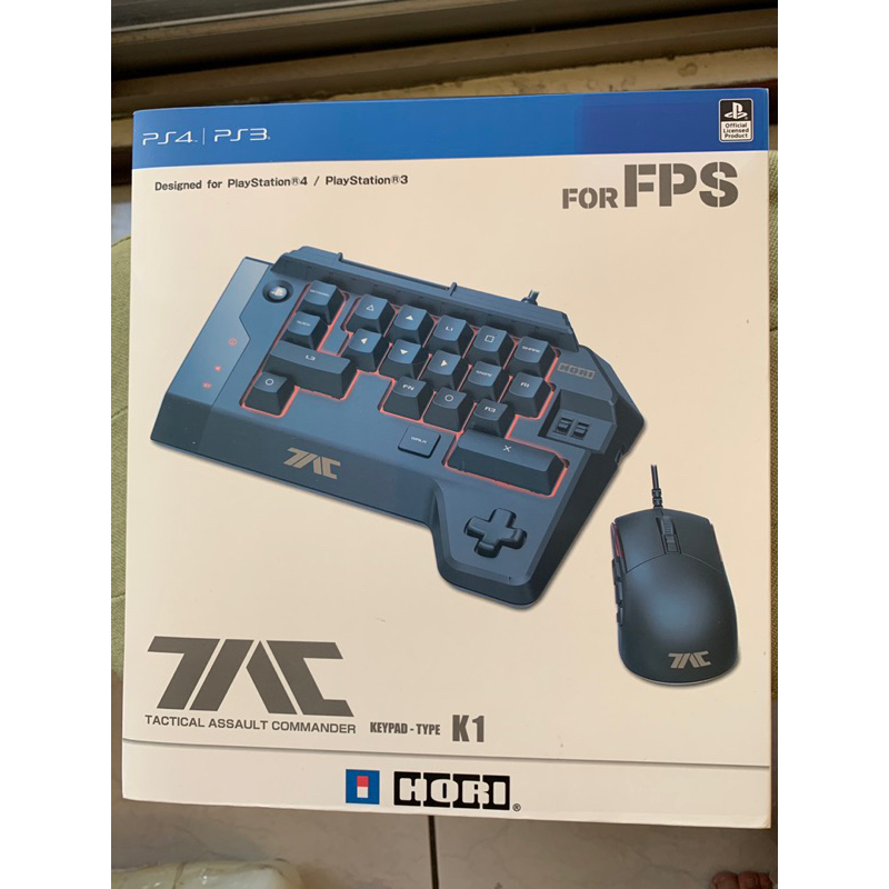 Hori TAC K1 fps 鍵盤滑鼠 ps4 pc ps3