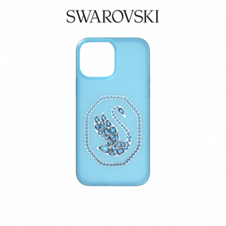 SWAROVSKI 施華洛世奇 手機殼, iPhone® 13, 13 Pro,13 Pro Max 藍色