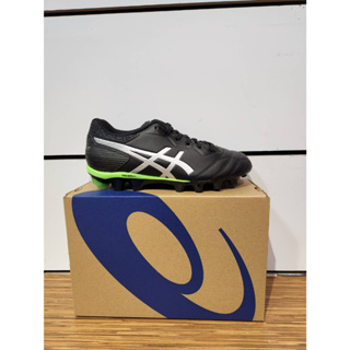 Asics DS Light JR 兒童足球鞋 短釘鞋 膠釘 黑色1104A019-002