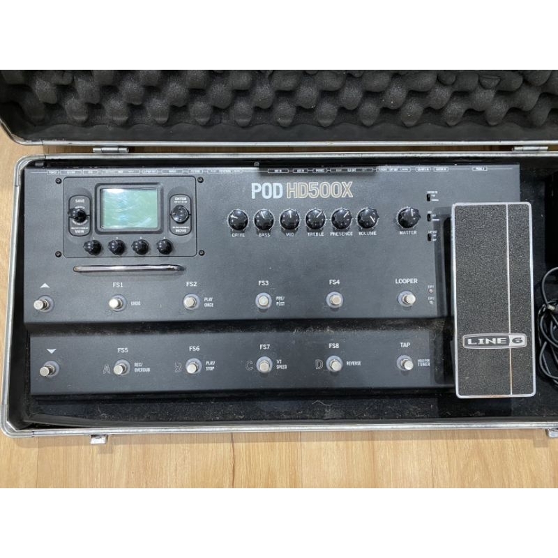 (二手寄賣) Line6 POD HD500X 電吉他綜合效果器  價格可議