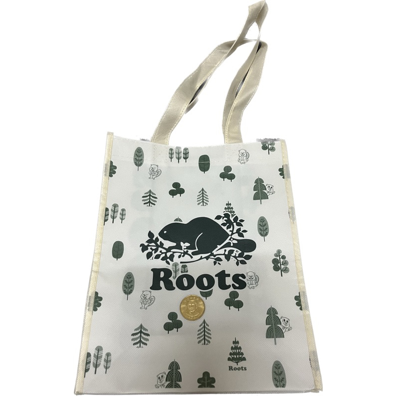 Roots Timberland Porter 環保購物袋 帆布 全新 正品 購物袋 袋子 購物 環保