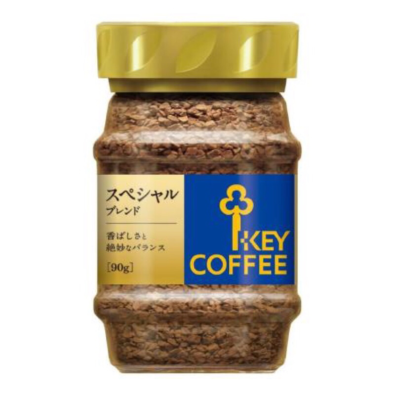 日本KEY COFFEE 特級即溶咖啡(原味) 90g/瓶