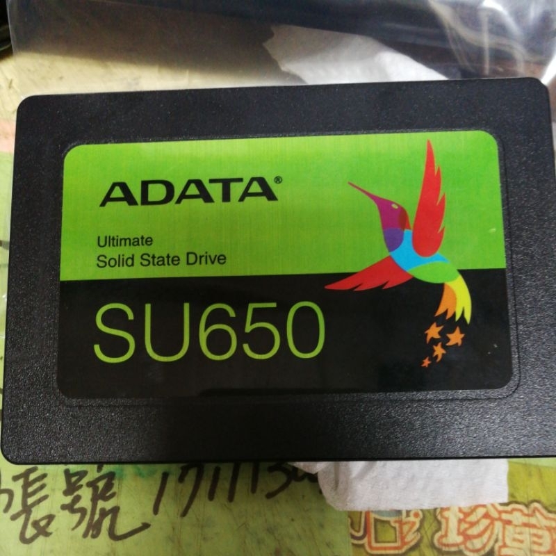 ADATA SSD SU650固態硬碟240GT