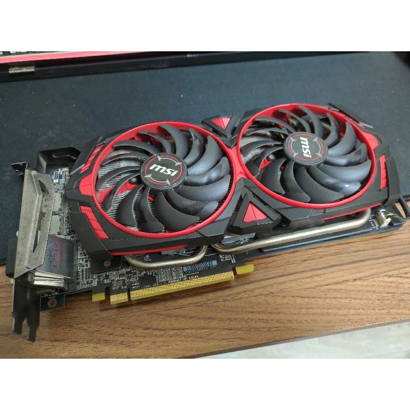 MSI 微星 RX570 MK2 8G OC 強化背板 顯示卡