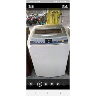 二手中古國際11公斤變頻洗衣機，型號NA-V110TBS，保固3個月，詢問大戶藥師