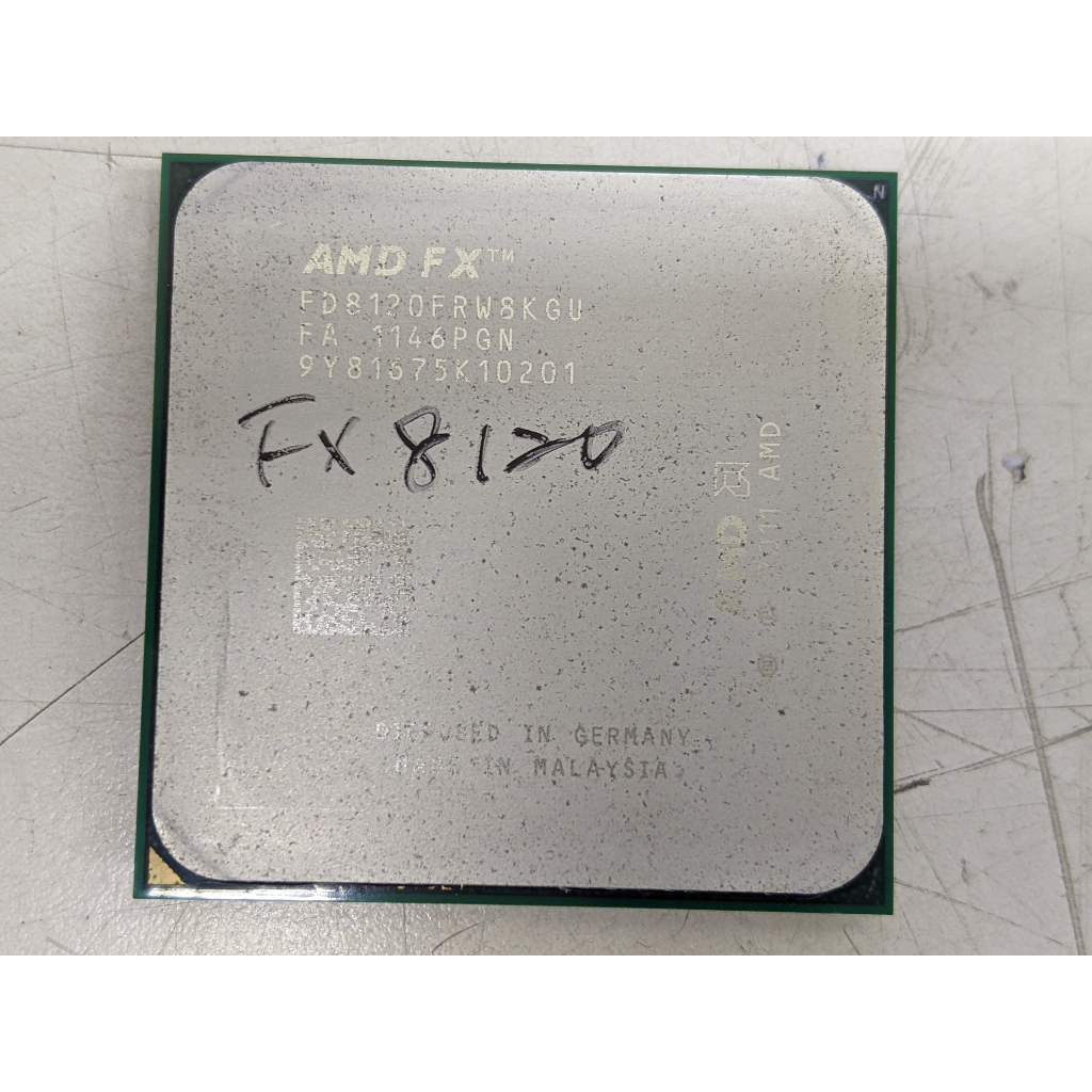 AMD FX-8120 八核心 二手良品 無風扇 售$650元