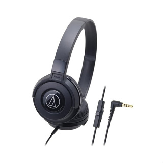 鐵三角 ATH-S100iS 黑色 耳機 可調音量手機麥克風 audio-technica 耳罩式 3.5MM接頭 有線