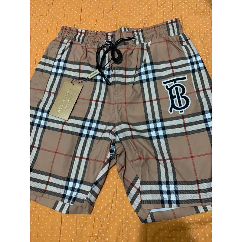 Burberry 經典菱格紋 短褲 海灘褲