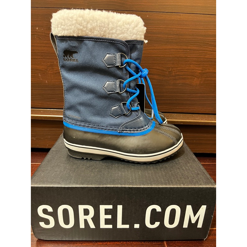 加拿大全新SOREL YOOT PAC大童雪靴 22cm