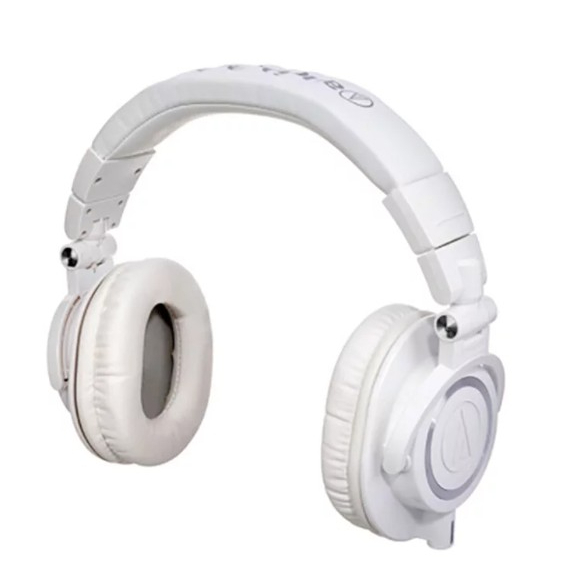 【鼓吉音樂】Audio-technica 鐵三角 ATH-M50x WH M50 專業監聽耳罩式耳機
