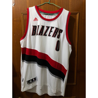 adidas 拓荒者隊 Lillard 絕版 NBA 球衣 XL