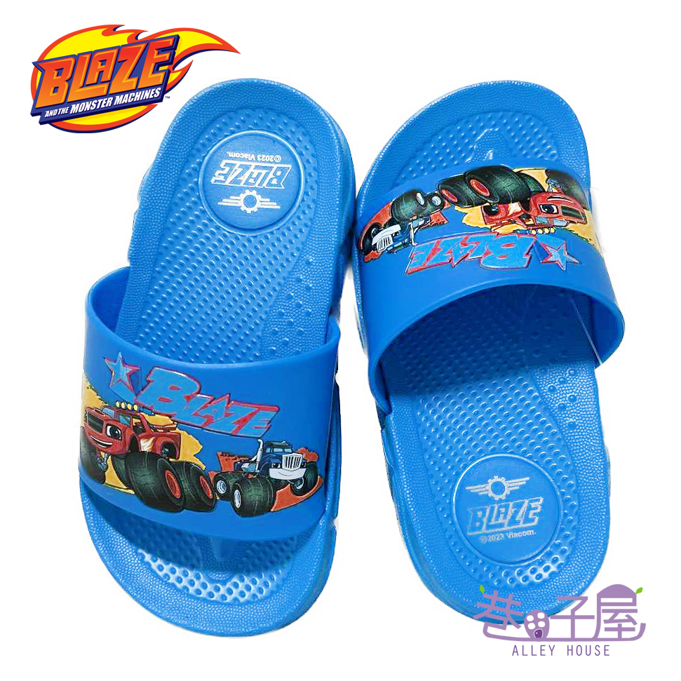 BLAZE旋風戰車隊 童鞋 輕量 防水 運動拖鞋 [34025] 藍 MIT台灣製造【巷子屋】