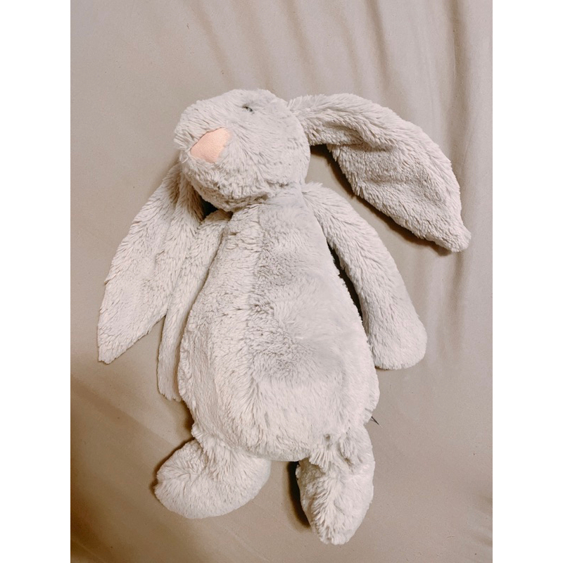 極新🐰💕 Jellycat bunny 安撫兔 安撫娃娃 兔子娃娃 絨毛玩具 兔兔動物區 英國 36cm灰