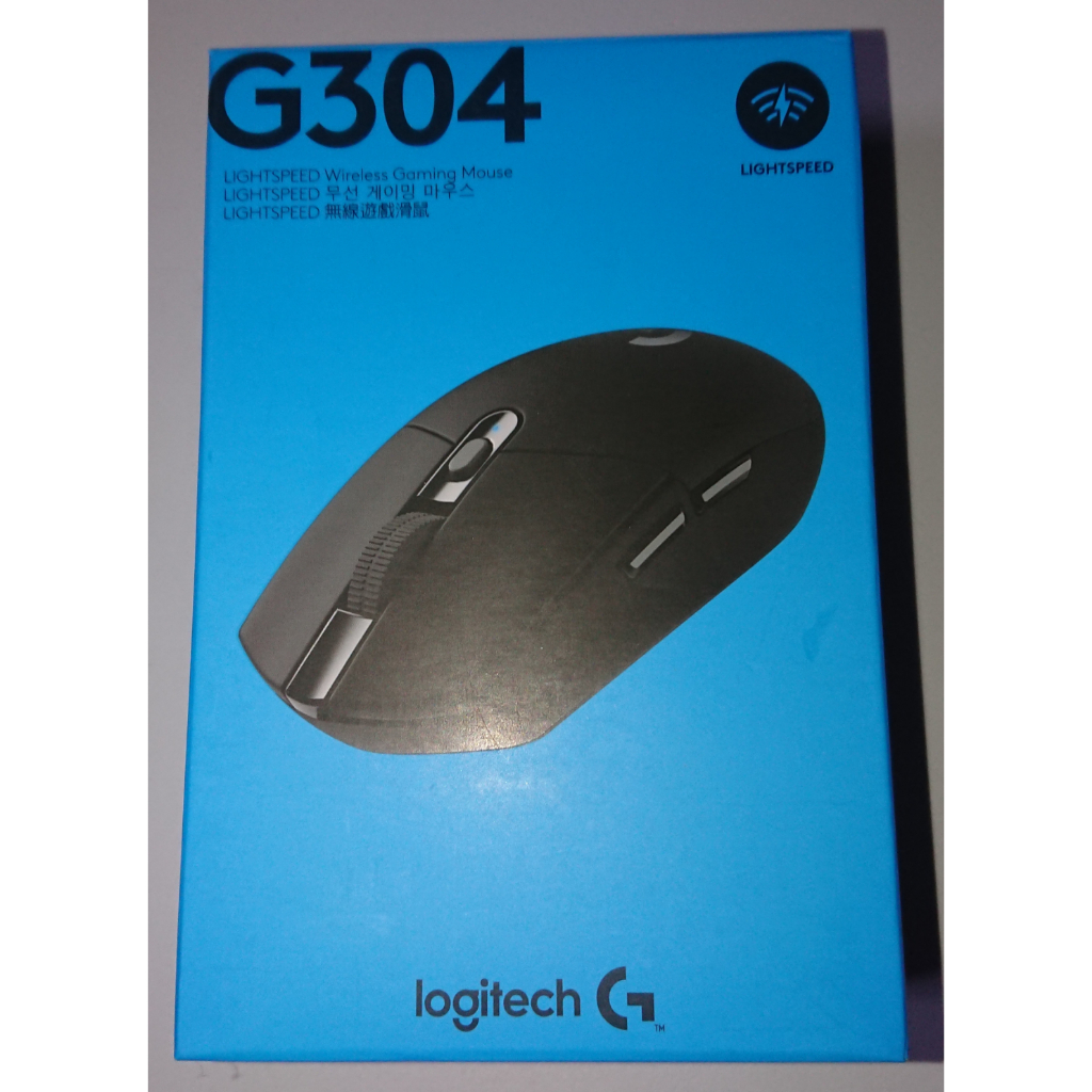 Logitech 羅技 G304 LIGHTSPEED 電競滑鼠/無線遊戲滑鼠 黑 O一手X二手