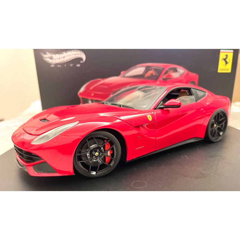 Hotwheels Elite 1/18 Ferrari 法拉利 F12 改Novitec 輪圈作品