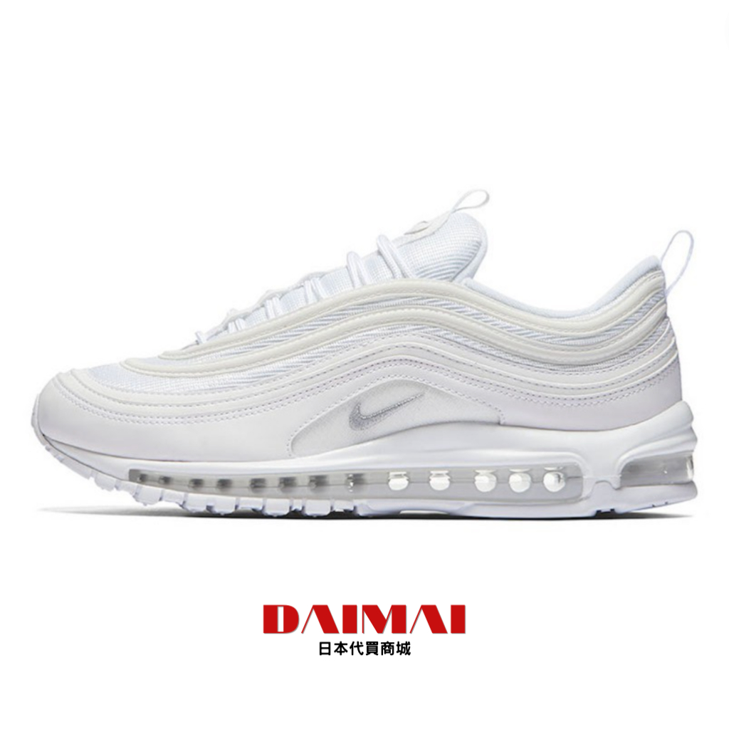 Nike Air Max 97 經典全白白鞋白彈小勾氣墊鞋反光休閒潮鞋男鞋女鞋921826-101 | 蝦皮購物