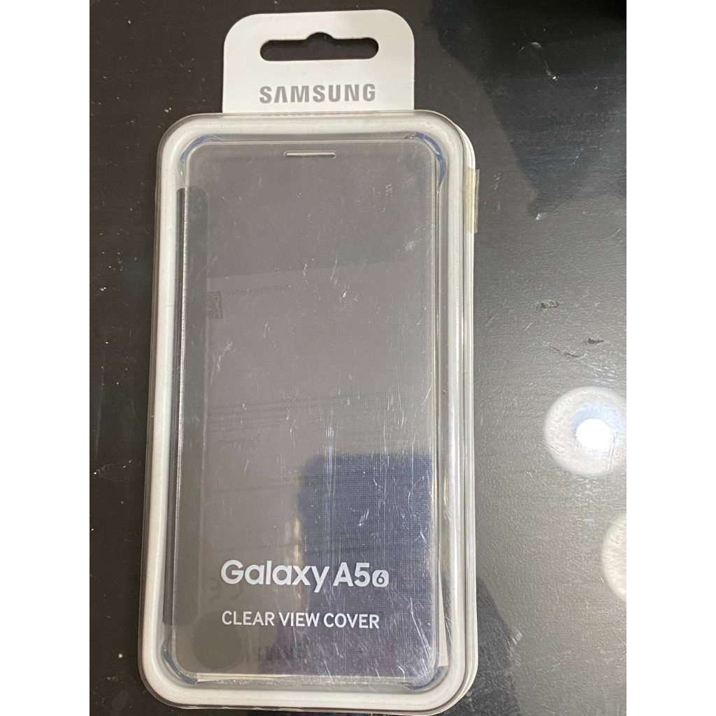 三星 Samsung Galaxy A5 2016全透視感應皮套 銀色 手機保護殼 手機保護套