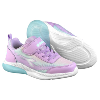 DIADORA 迪亞多那 童鞋 中童 電燈鞋 紫色 DA11091 兒童電燈鞋 兒童運動鞋 鞋底會閃 兒童慢跑鞋
