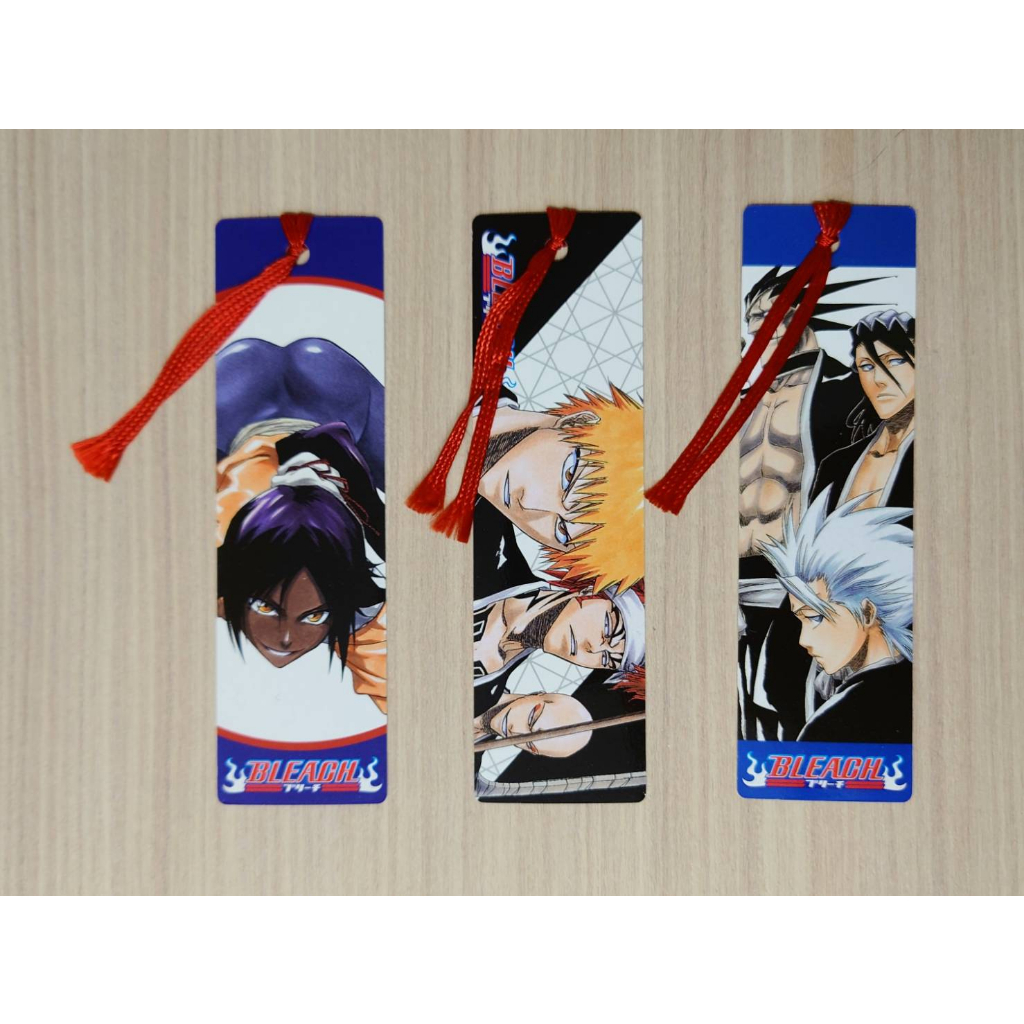 死神 BLEACH 日版 書籤 夜一 一護 白哉 冬獅郎 劍八 戀次 一角 碎蜂 織姬 露琪亞 魂 亂菊