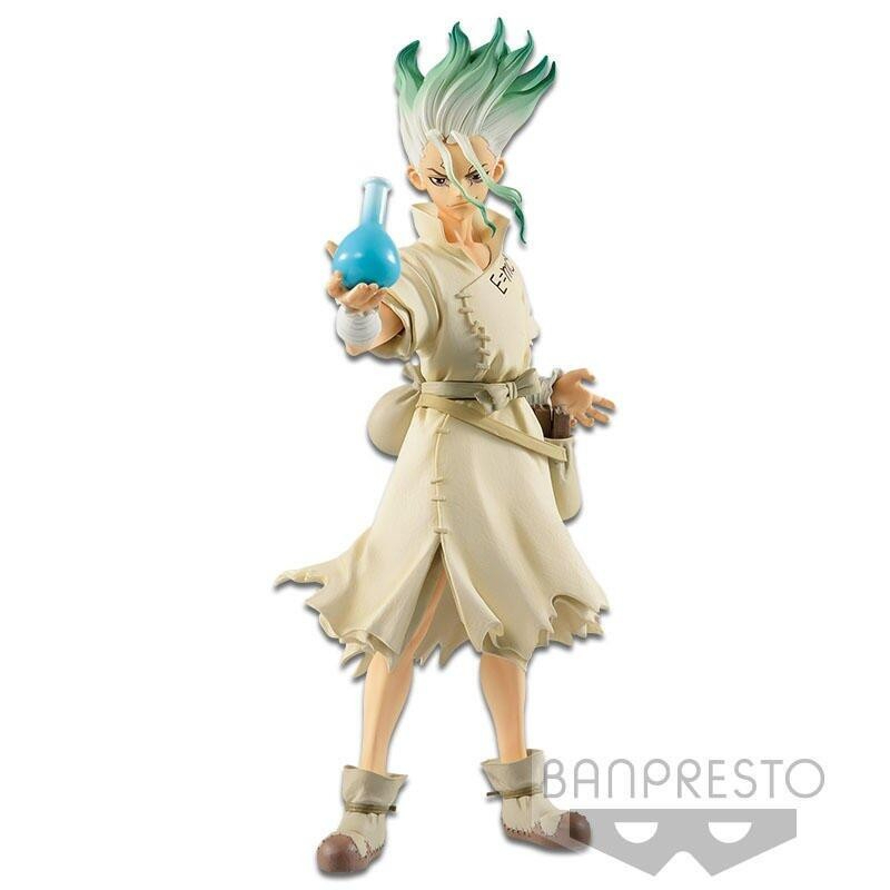 BANDAI 景品 日版 新石紀 FIGURE of STONE WORLD 造型的科學 石神千空