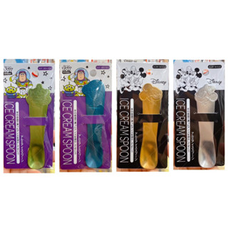 ✨TWO MINI✨《預購》日本連線 迪士尼 玩具總動員 三眼怪 巴斯光年 米奇米妮 熱傳導湯匙 冰淇淋湯匙