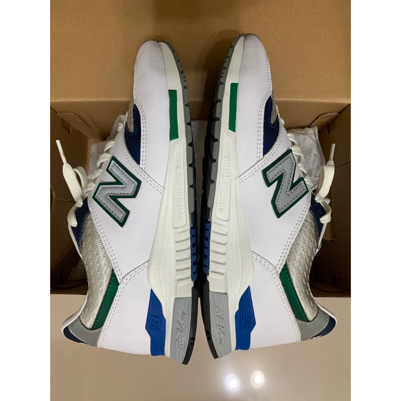 New Balance ML840AB US8.5D 26.5cm 白綠藍 復古慢跑鞋