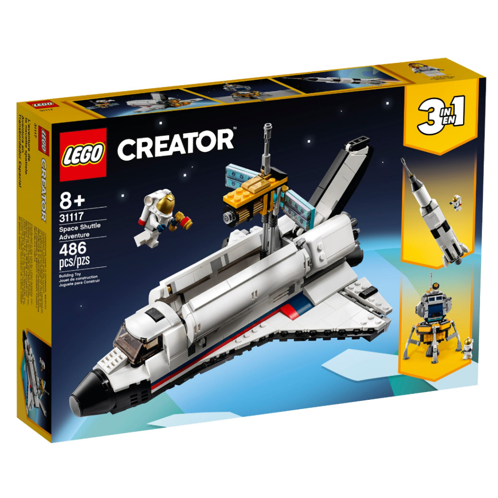 樂高 LEGO 31117 創意百變系列 太空梭歷險 （全新未拆）