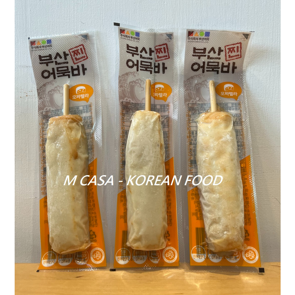 M CASA - 韓國 莫札瑞拉 起士魚板條 起士魚板 어묵바 모짤렐라 70克/串 單支包裝