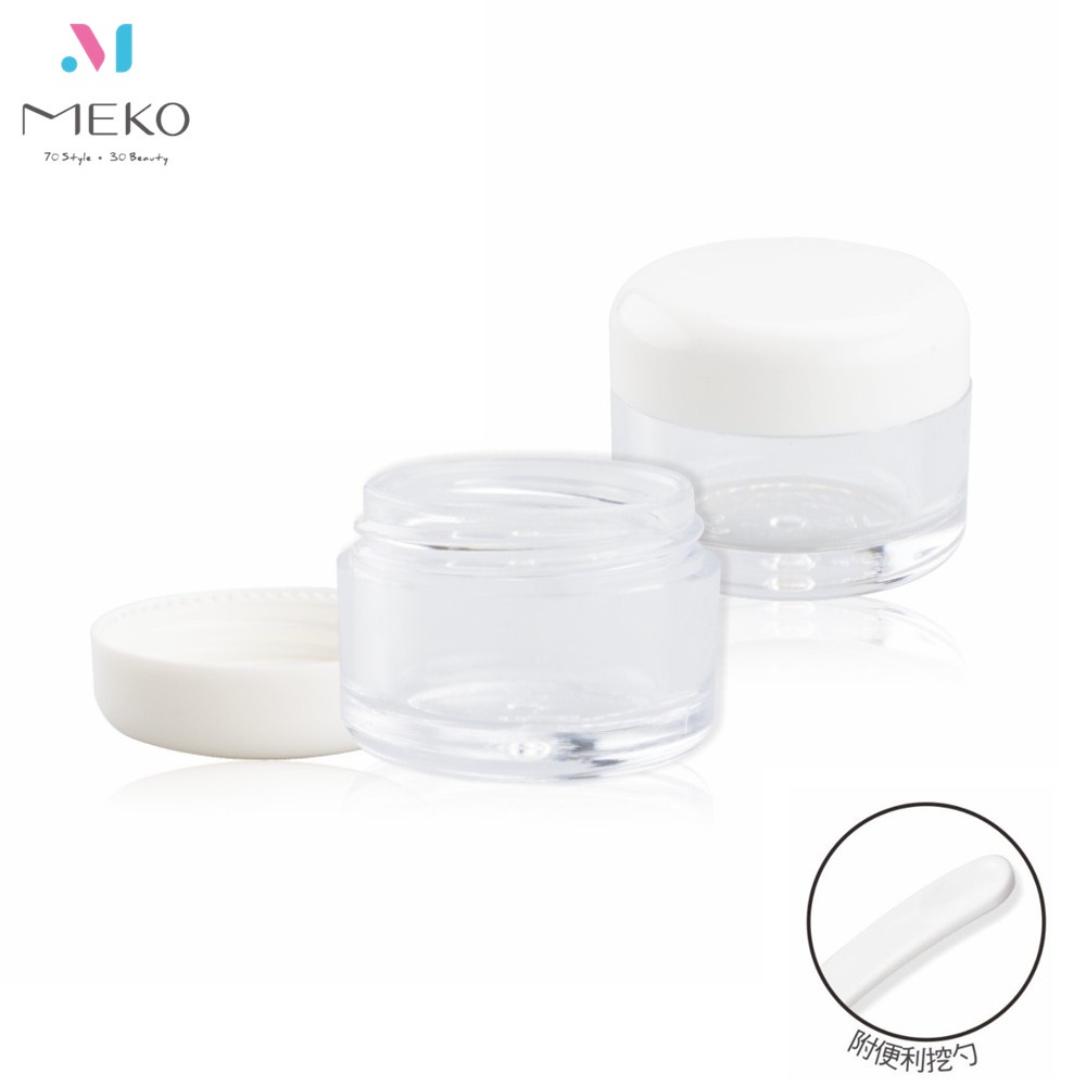 MEKO 小圓瓶(5gx2入) /旅行分裝罐/藥膏罐/分裝瓶/乳霜瓶 D-011 【官方旗艦館】