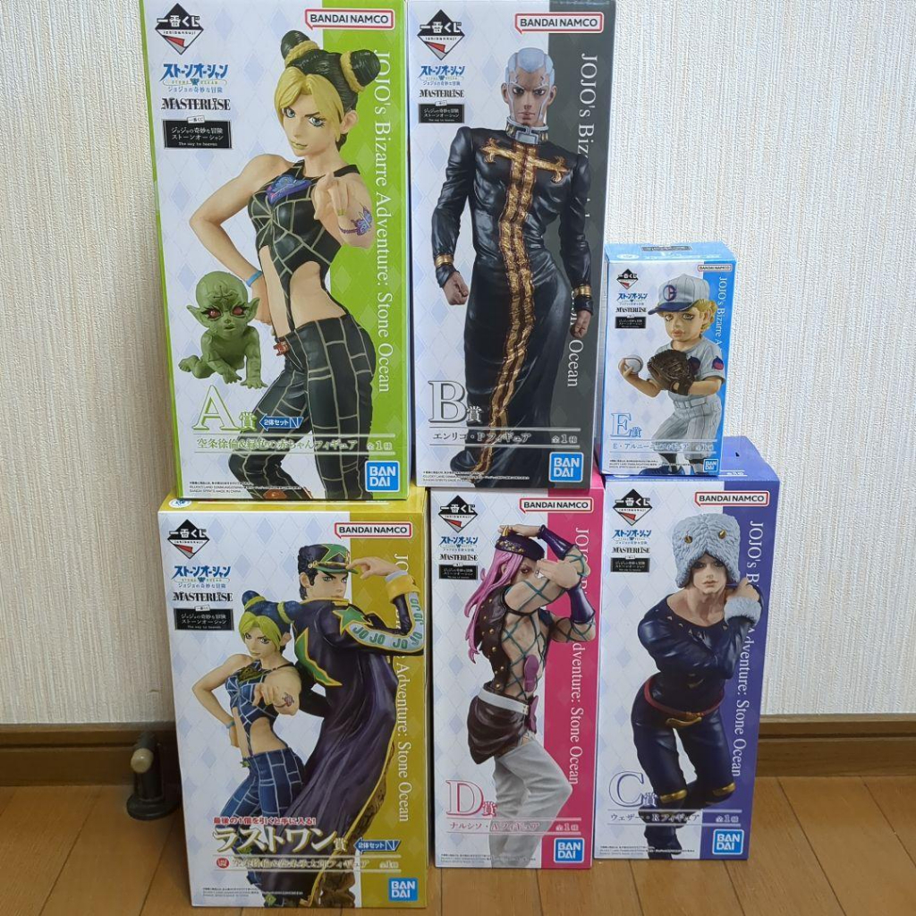 【亞里殺小舖 代購】日版 一番賞 JoJo的奇妙冒險 石之海 A賞B賞 最後賞 模型 公仔 空條徐倫 空條承太郎 神父