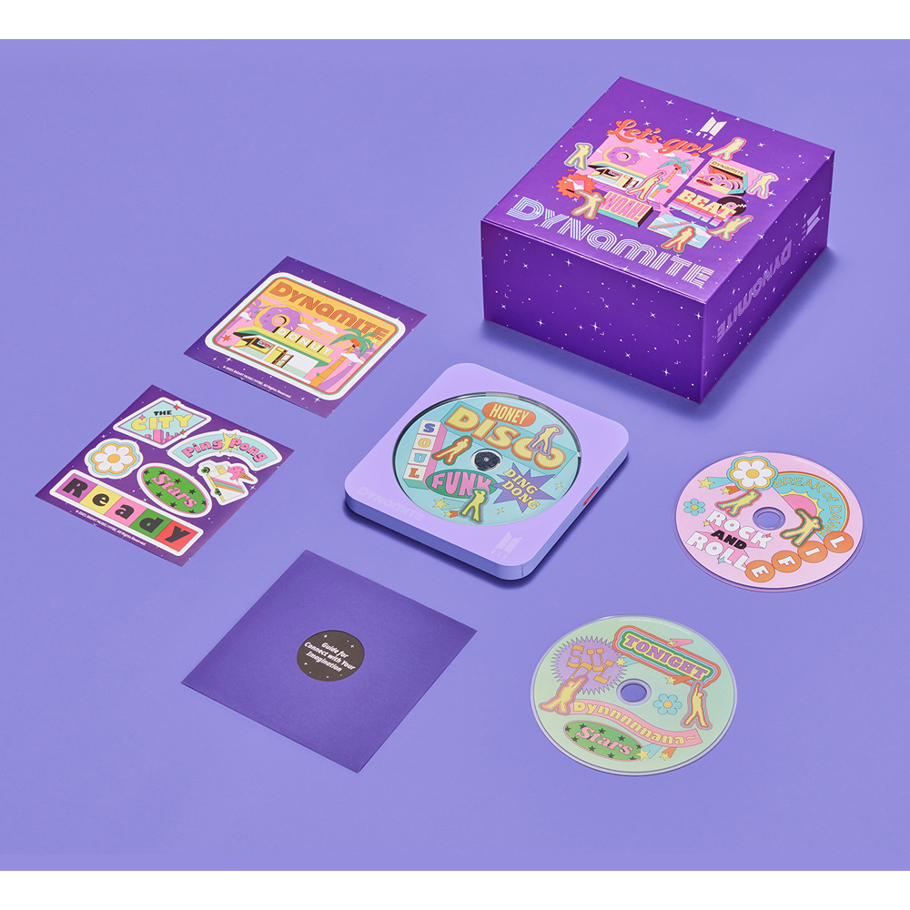 [全新現貨] 【BTS聯名版 Dynamite 紫 】HLDS外接式燒錄光碟機 DVD 及 CD 光碟讀寫機