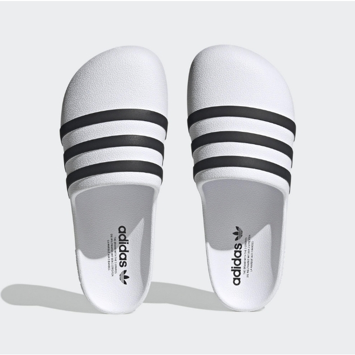 【R-MAN】Adidas adiFOM adilette 涼拖鞋 包頭 防水 三線 白色 男女 HQ7219