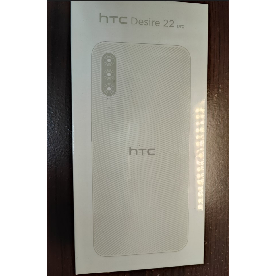 HTC Desire 22 pro (8G/128G)  波光金 抽中全新未拆封 -- 捷運站可面交