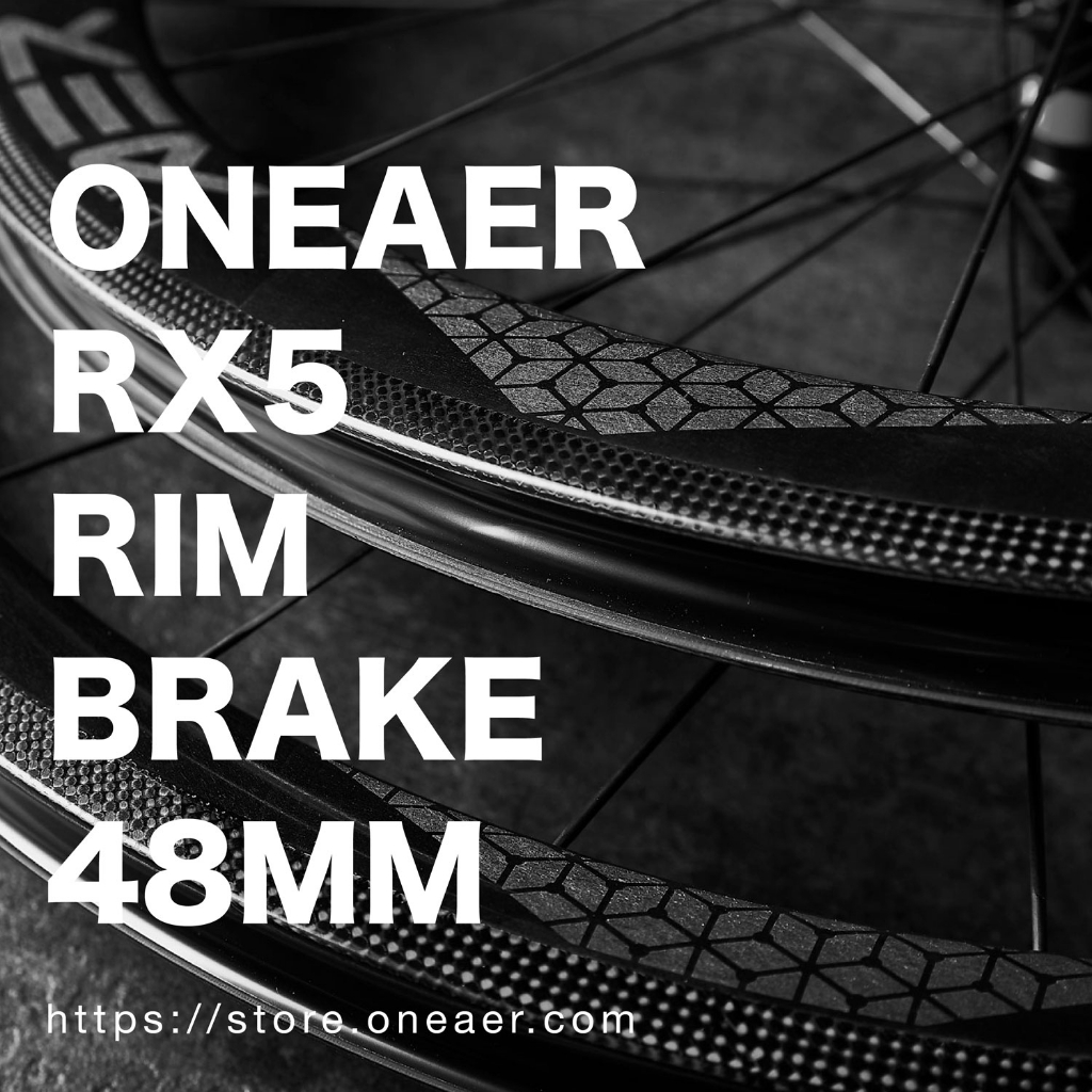 《ONEAER》RX5 (48mm) 圈煞 C夾 碳纖維輪組 可裝內胎 兼容無內胎系統 DT 240 EXP 花鼓