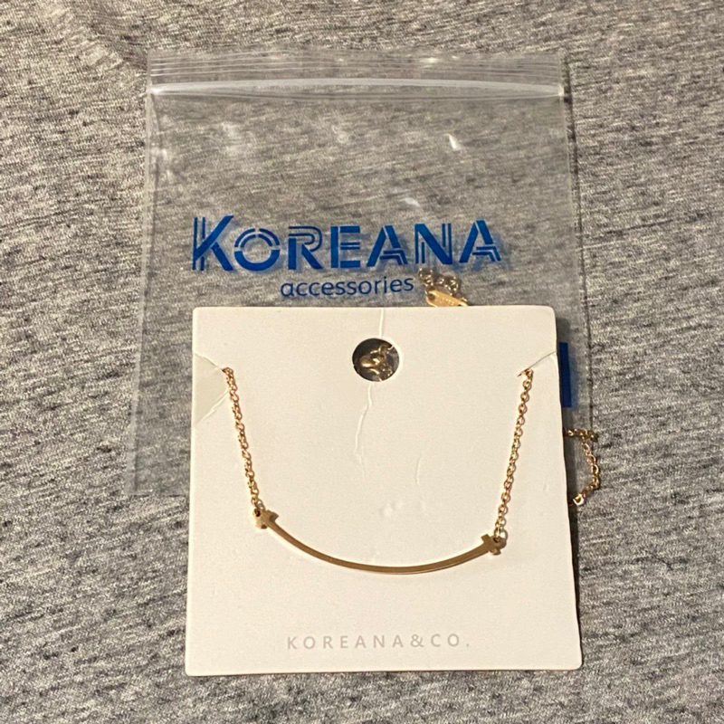 Tiffany 微笑項鍊 韓國製