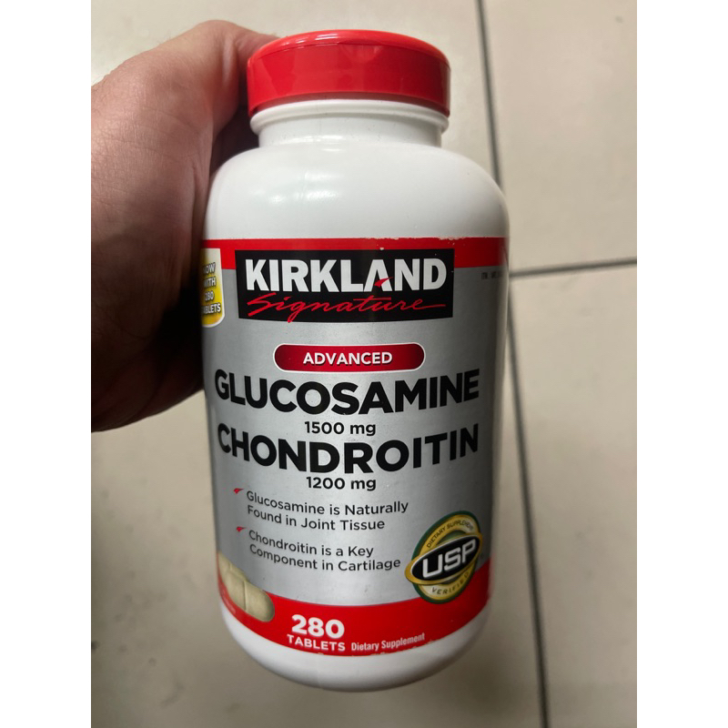 Kirkland glucosamine 葡萄糖胺+軟骨素 280錠裝