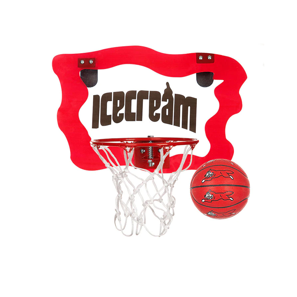 ICE CREAM SLAM DUNK MINI BASKETBALL HOOP 籃球框 飛狗【421-9809-RD】
