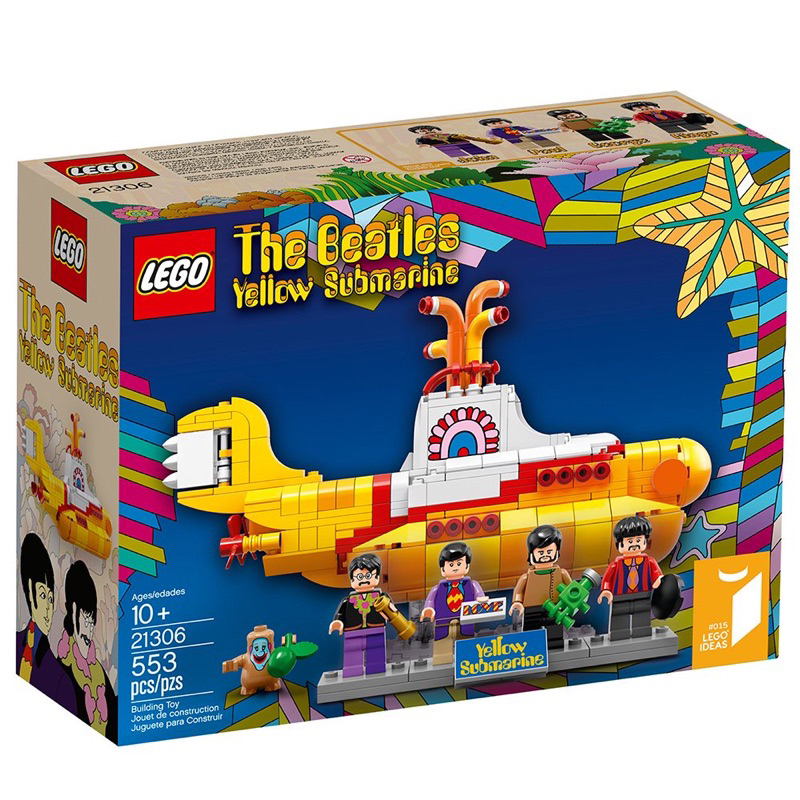**LEGO** 正版樂高21306 Ideas系列 披頭四黃色潛水艇 全新未拆 現貨