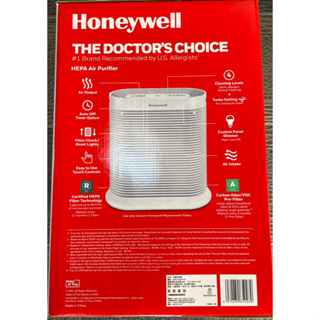 美國Honeywell 4-8坪 True HEPA清淨機 HPA-100APTW