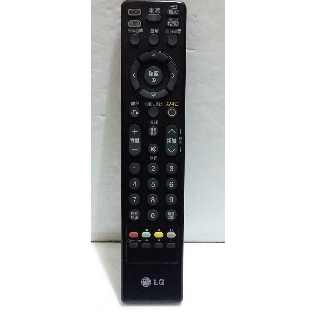 LG MKJ40653821 電漿電視遙控器 樂金原廠遙控器~