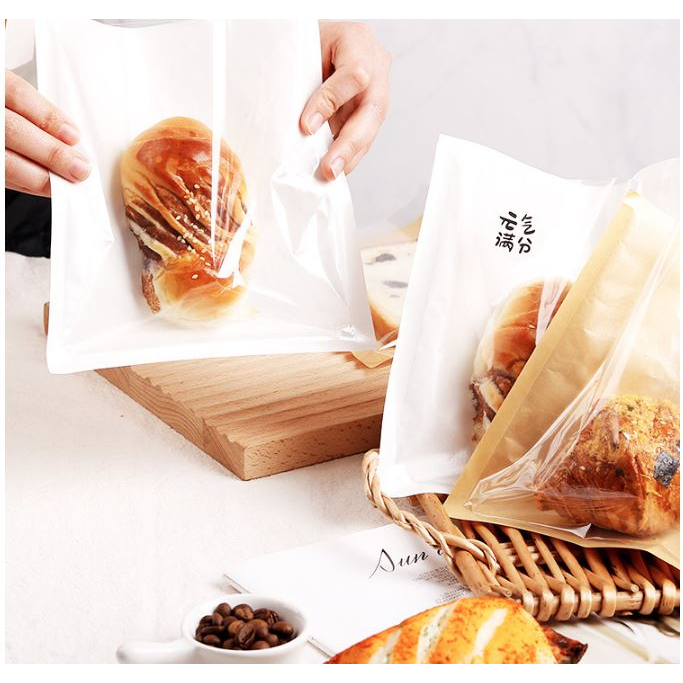 M  烘培用品 麵包 外賣袋 防油麵包袋 牛皮紙袋 露營用品