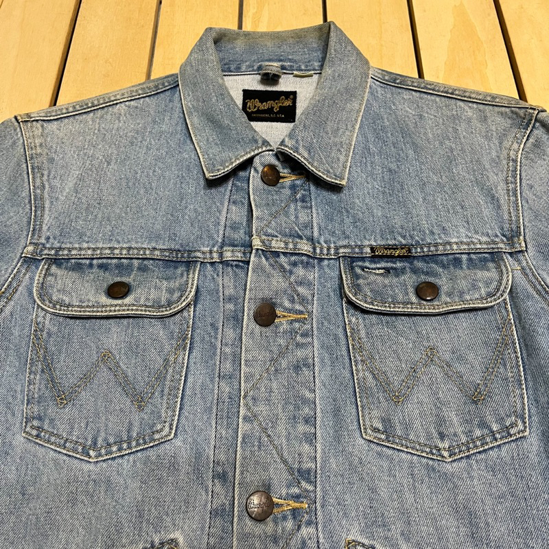 古著 Vintage Wrangler 藍哥 牛仔外套 丹寧牛仔夾克 日本製