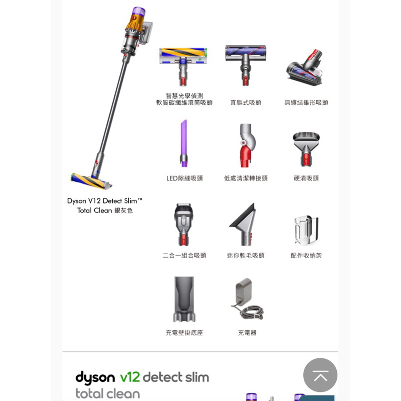 Dyson v12 Detect Slim Total Clean
