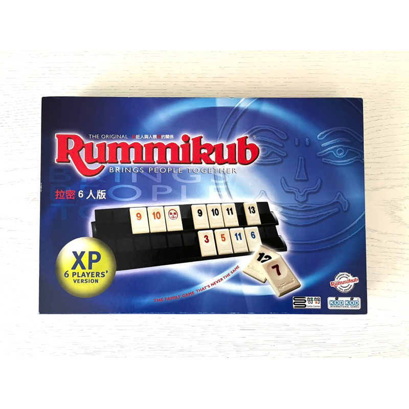 Rummikub原廠拉密 6人 XP標準版 以色列麻將