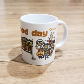 赤毛族 街屋 馬克杯 彩色亮面 HAVE A GOOD DAY